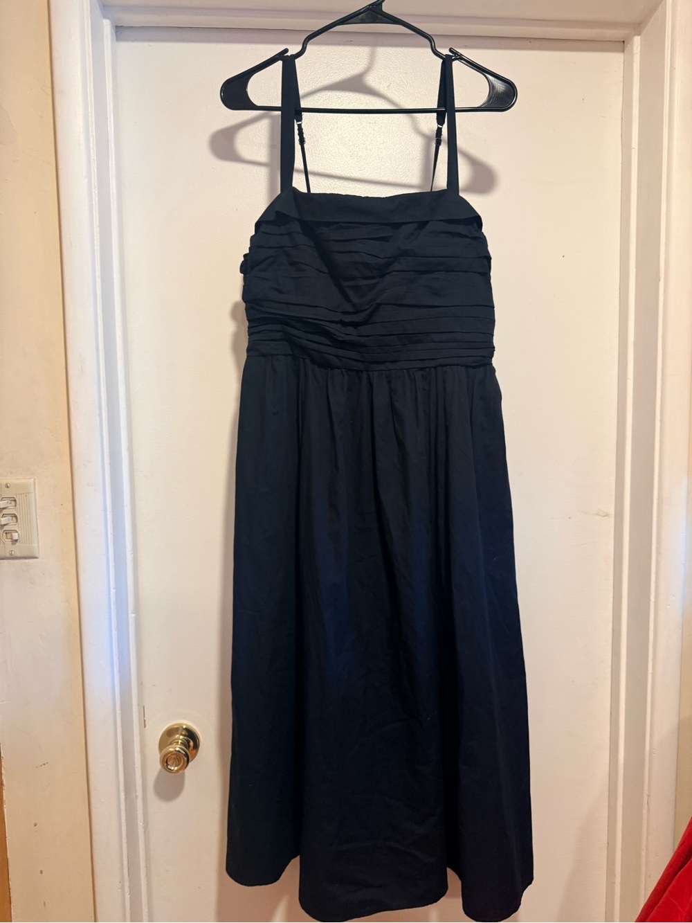 Abercrombie & Fitch Black EMERSON Midi Dress
